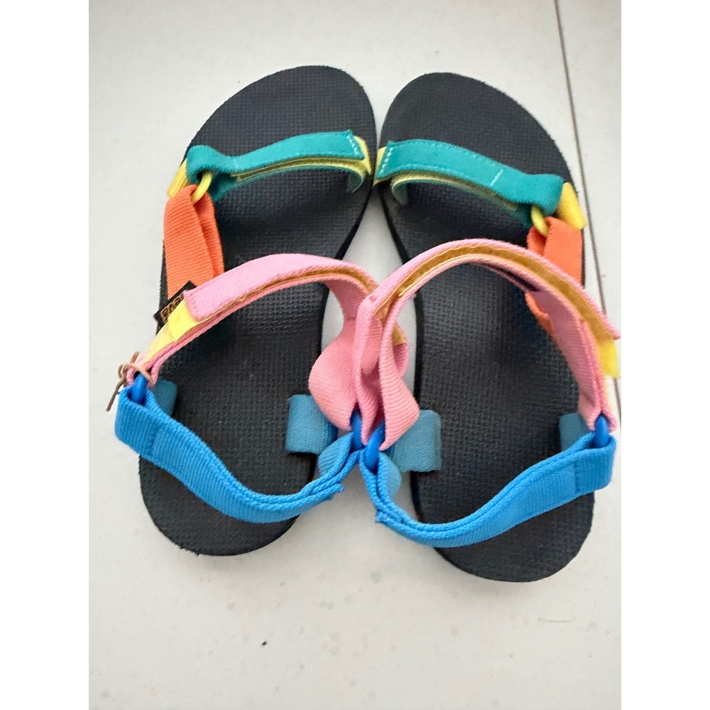 Teva Original Universal Multi Color Block Sport Sandals 1003987 Womens 7 - Picture 4 of 6